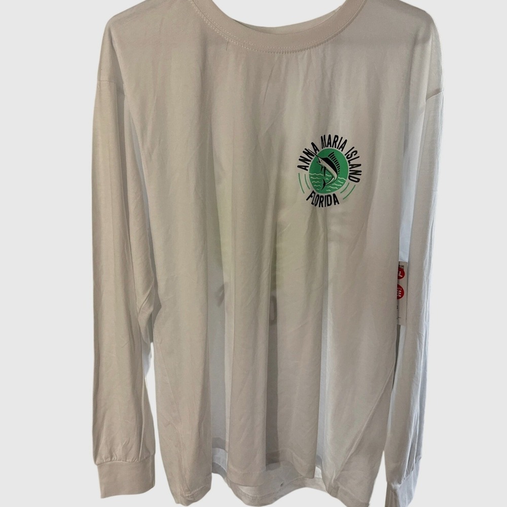 Southern Spirit Anna Maria Island Florida Marlin Long Sleeve T-Shirt Mens XL New
